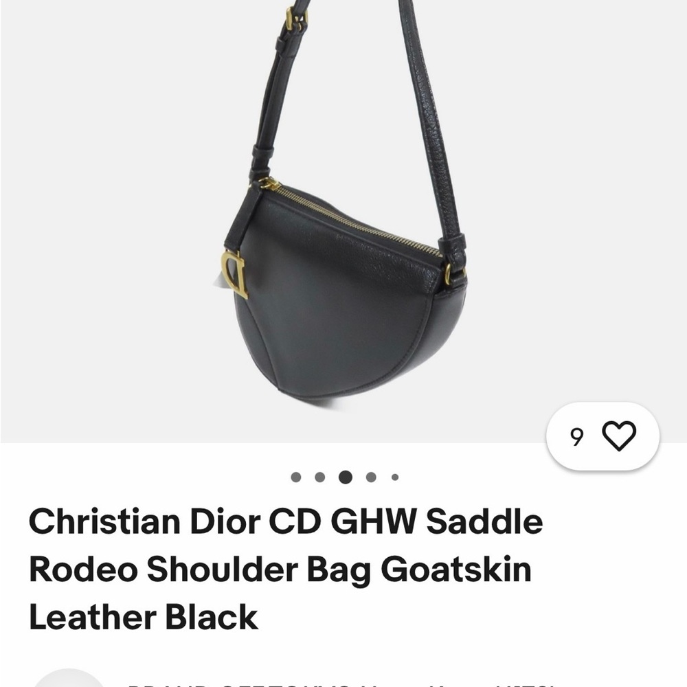 Dior Saddle Rodeo Pouch - Picture 9 of 9